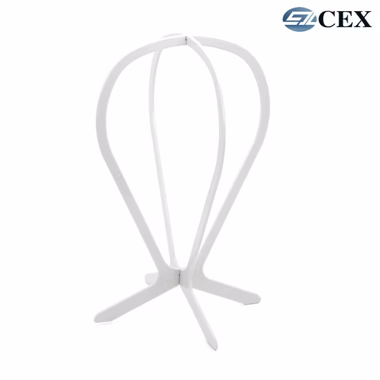 カスタマイズされた格安価格 OEM 射出成形プラスチック折りたたみかつらディスプレイ ブラケット