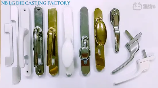 カスタム粉体塗装窓ドアキャビネット家具ロックハンドル